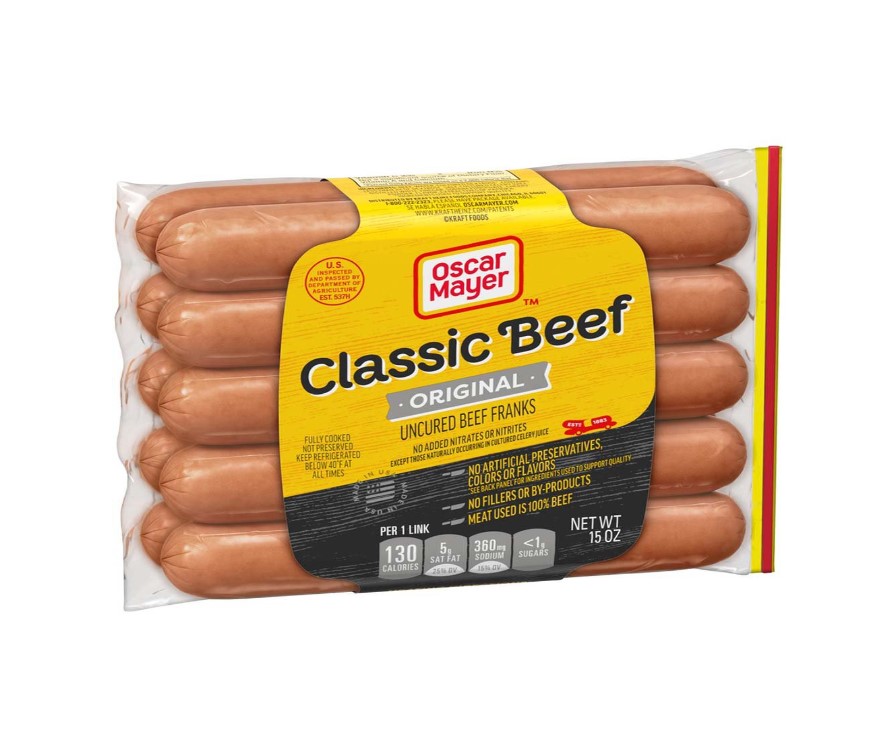 Oscar Mayer Beef Franks 15 Oz