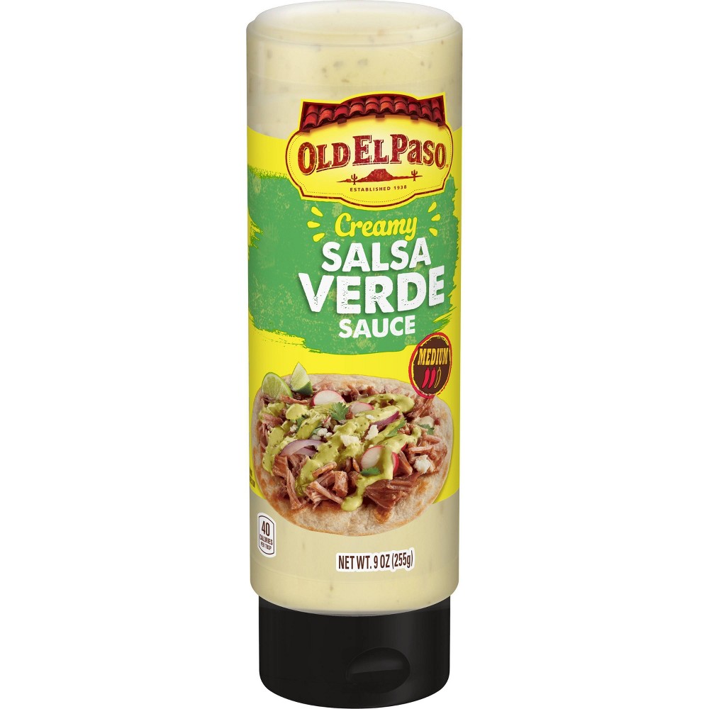 Old El Paso Creamy Salsa Verde 9 Oz