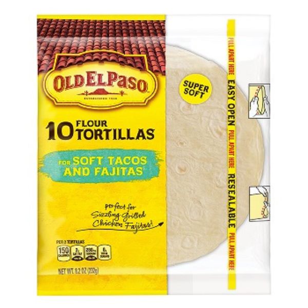 Old El Paso Flour Tortillas 232 G