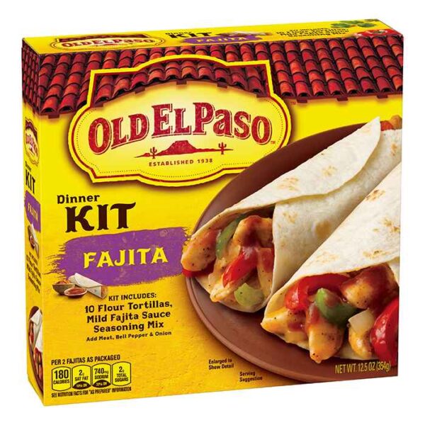 Old El Paso Fajita Dinner Kit 354 G