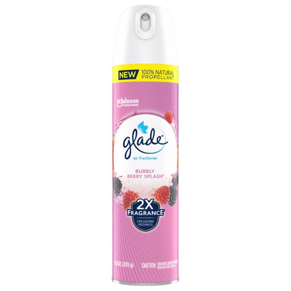 Glade Aerosol Bubbly Berry Splash 8.3 Oz