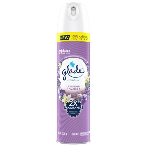 Glade Aerosol Lavender & Vanilla 8.3 Oz