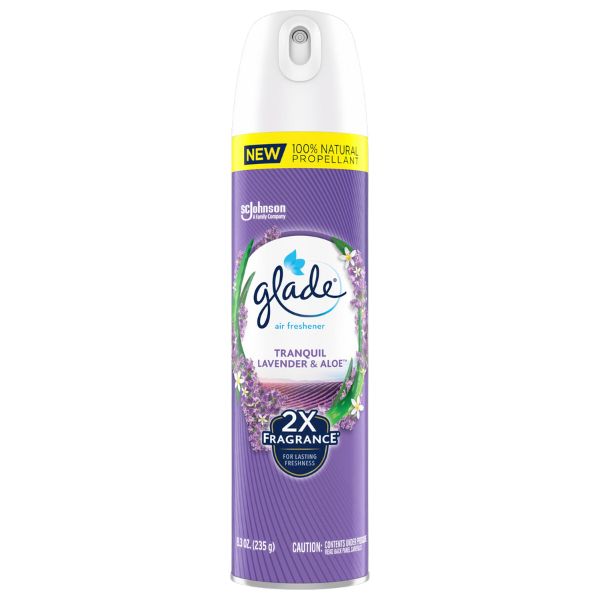 Glade Aerosol Tranquil Lavender & Aloe 8.3 Oz