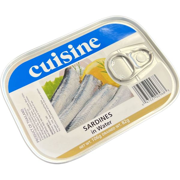 Cuisine Sardines In Water 106 G