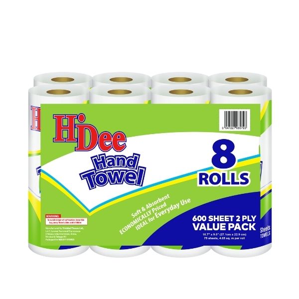 HI DEE HAND TOWELS 600 SHT