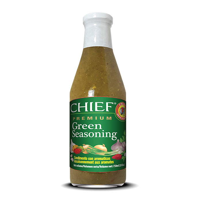 Chief Condiments Green Seasoning 750 Ml
