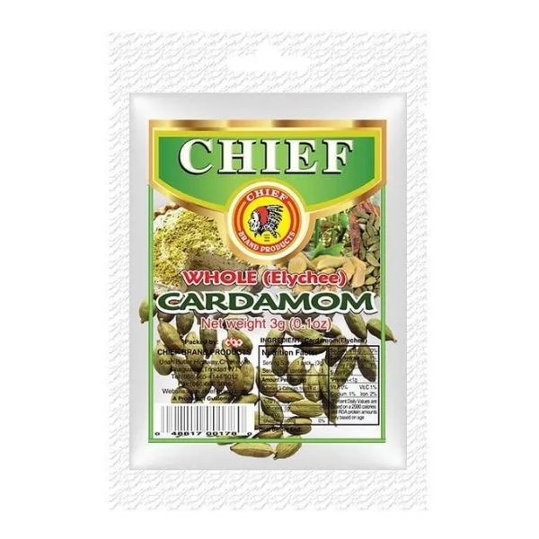 Chief Cardamon  Whole 3 G