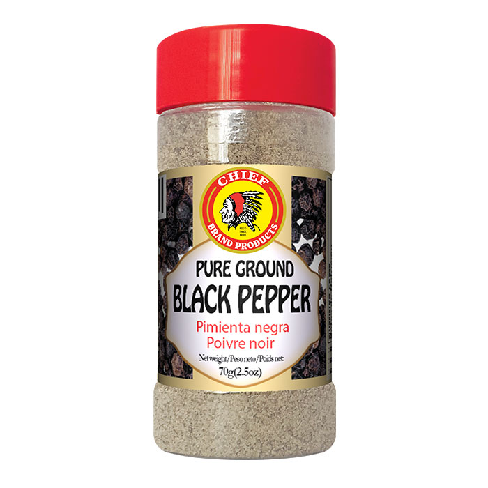 Chief Ground Black Pepper 70 G