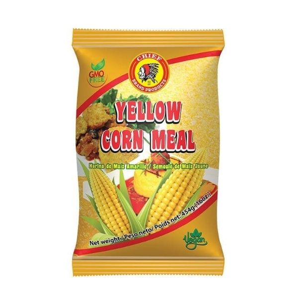 Chief Yellow Corn Meal 454 G