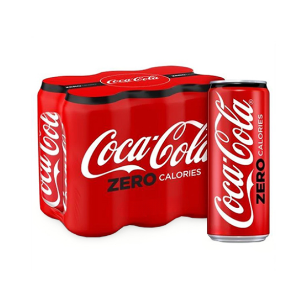 Coca Cola Zero Cans 6 X 355 Ml