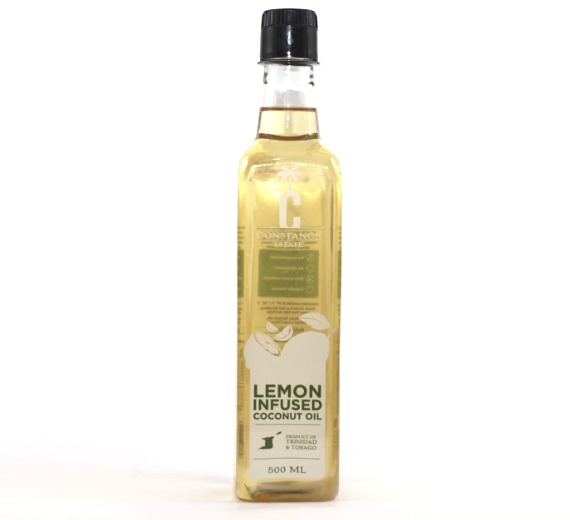 Coconut Oil Lemon Infused 500 Ml