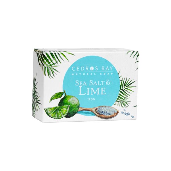 Cedros Bay Seasalt Lime Bar 170 G
