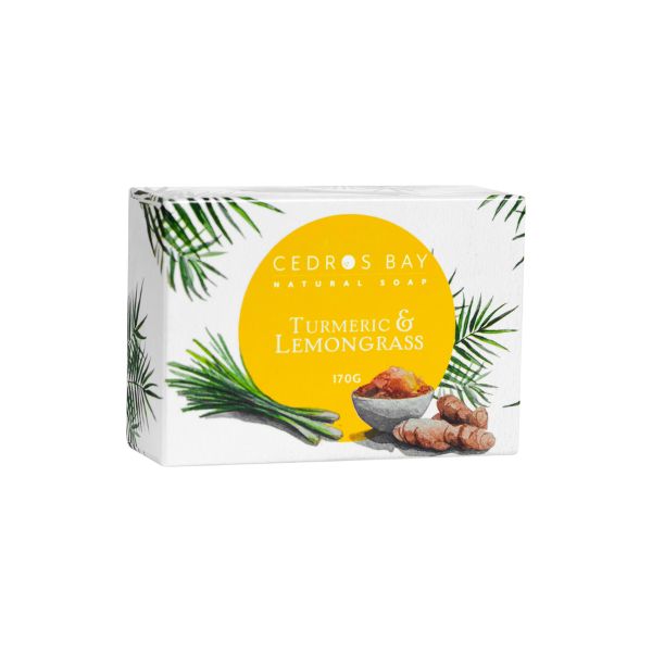 Cedros Bay Tumeric Lemongras Bar 170 G