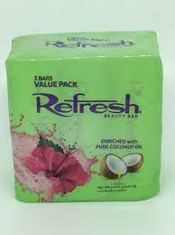 Refresh Soap Green 3 X 110 G
