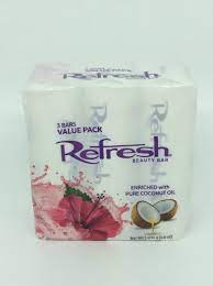Refresh Soap White 3 X 110 G