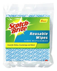3M Scotch Brite Kitchen Wipes 5 Ct