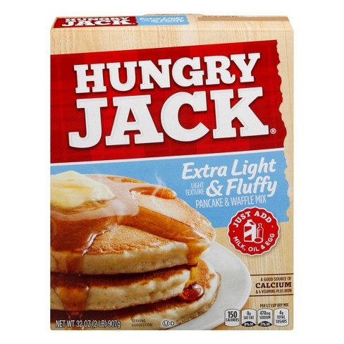 HUNGRY JACK PANCAKE MIX EXTRA LIGHT & FLUFFY