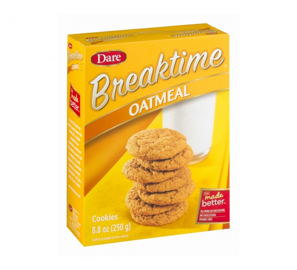 Dare Breaktime Biscuit Oatmeal 250 G