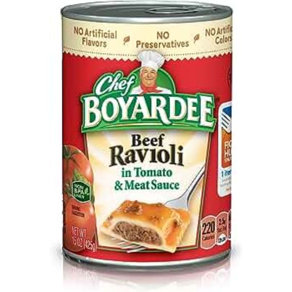 Chef Boyardee Ravioli In Meat Sauce 425