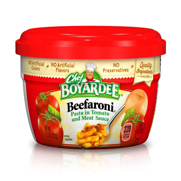 Chef Boyardee Beefaroni Microwave 7.5 Oz