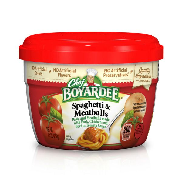 Chef Boyardee M/Wave Spag/Mtballs 213 G