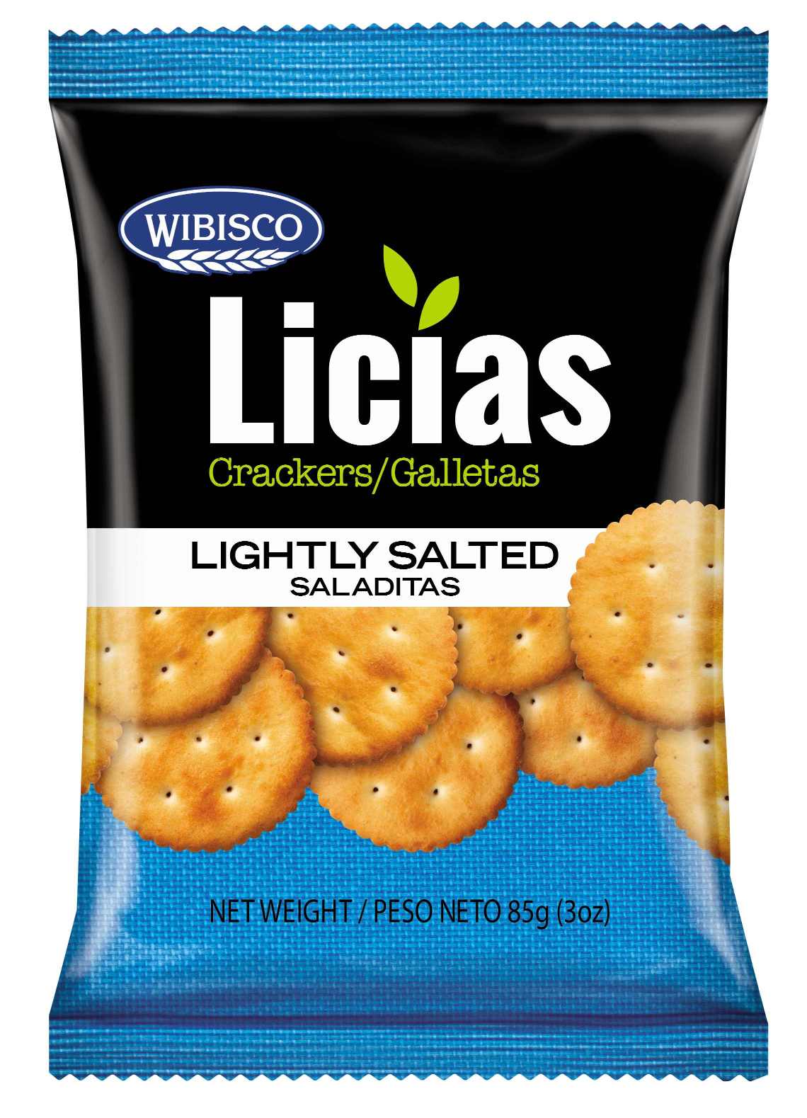 Wibisco Licias Crackers Light Salt 85G