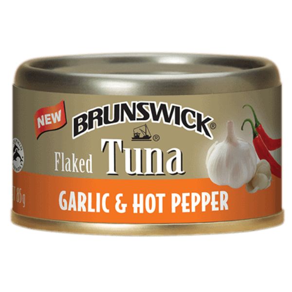 Brunswick Hot Pepper & Garlic 85 G