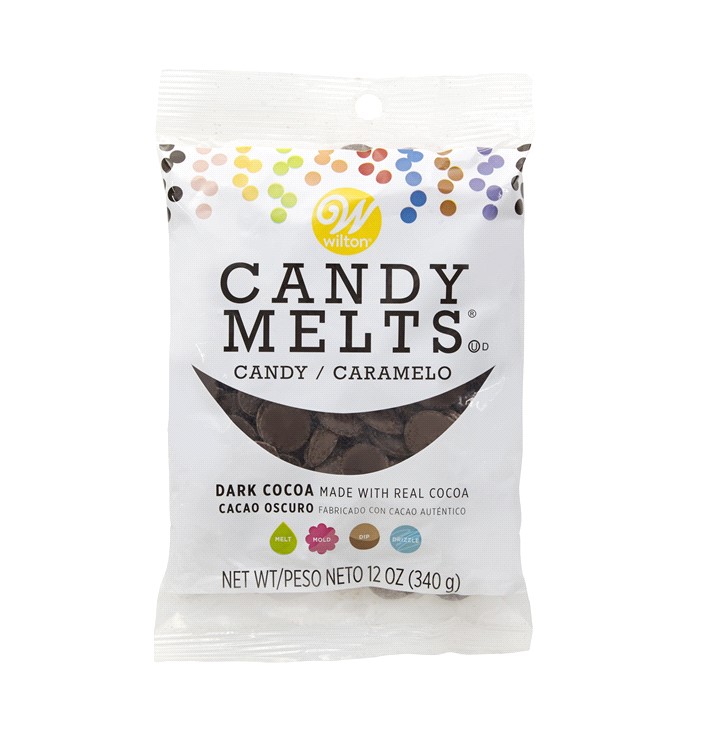 Wilton Candy Melts Dark Cocoa 340 G