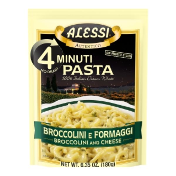 Alessi Pasta Broccollini & Cheese 180 G