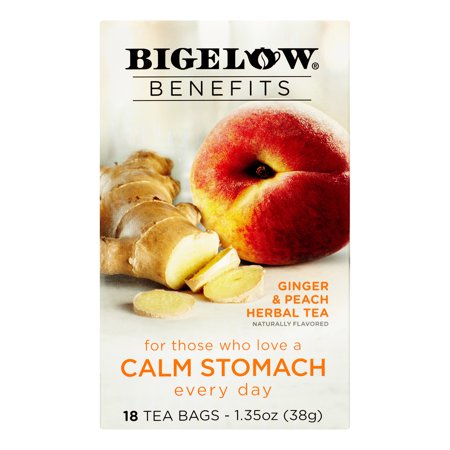 Bigelow Tea Benefits Calm Stomach 18 Ct