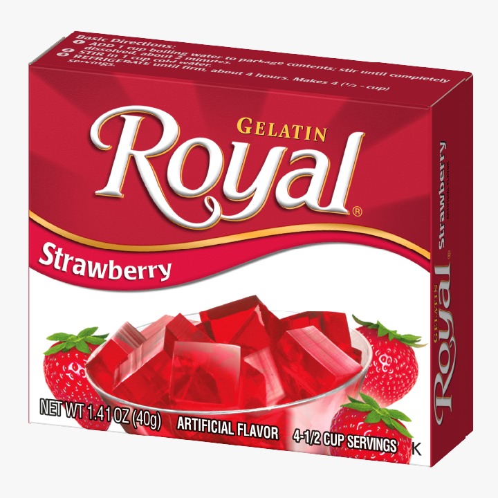Royal Gelatin Strawberry 40 G