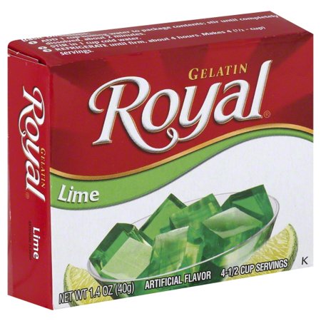 Royal Gelatin Lime 40 G