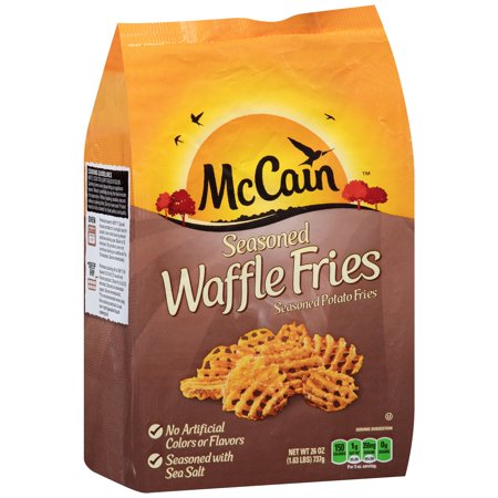 Mc Cain Fries Waffle Seasoned 737 G