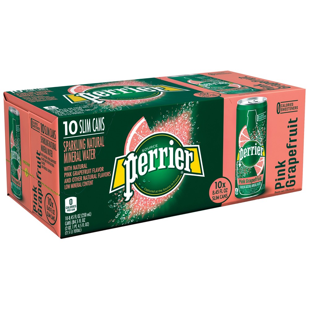 Perrier Mineral Water Pink Grapefruit 25