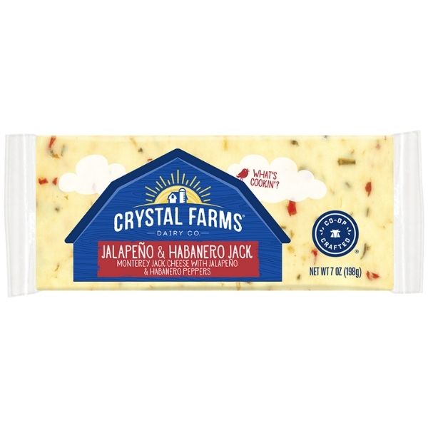 Crystal Farms Jalapeno & Habanero Jack 7