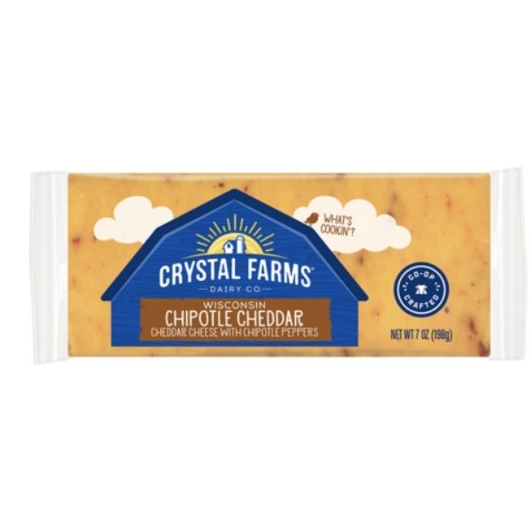 Crystal Farms Chipotle Cheddar Chunk 7 O