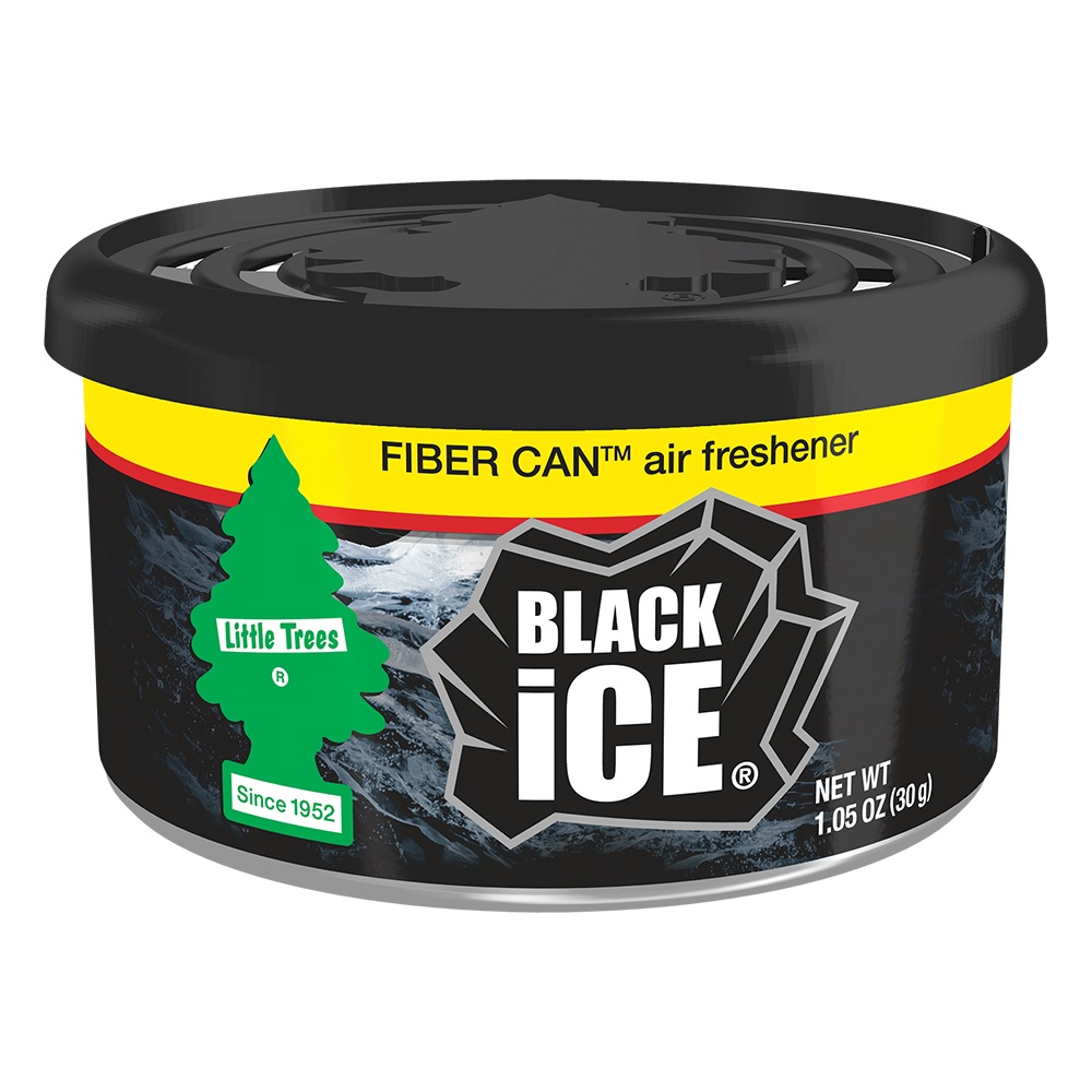 Little Trees A/Fresh Fiber Can Blk Ice 3