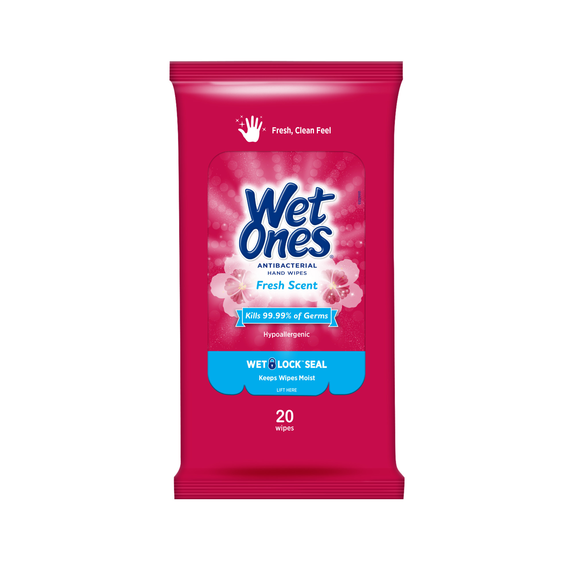 Wet Ones Hand Wipes Fresh Scent 20 Ct