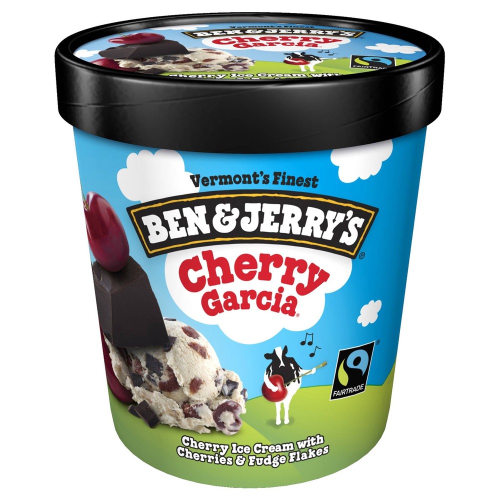 Ben & Jerry’S Cherry Garcia Ice Cream 1