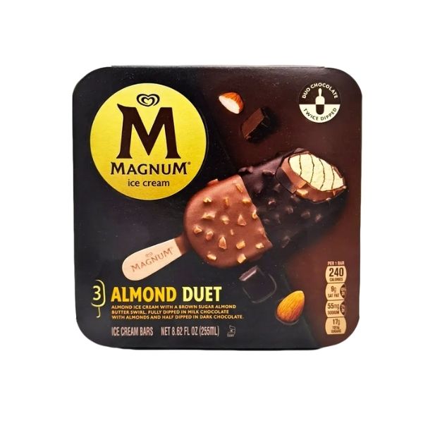 Magnum Ic Bar Almond Duet 3 Ct