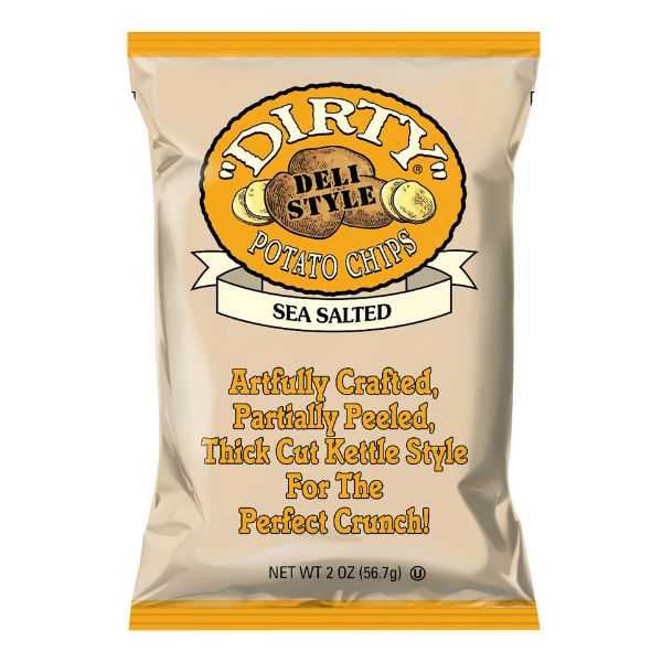 Dirty Potato Chips Sea Salted 56.7 G