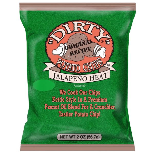 Dirty Potato Chips Jalapeno Heat 56.7 G