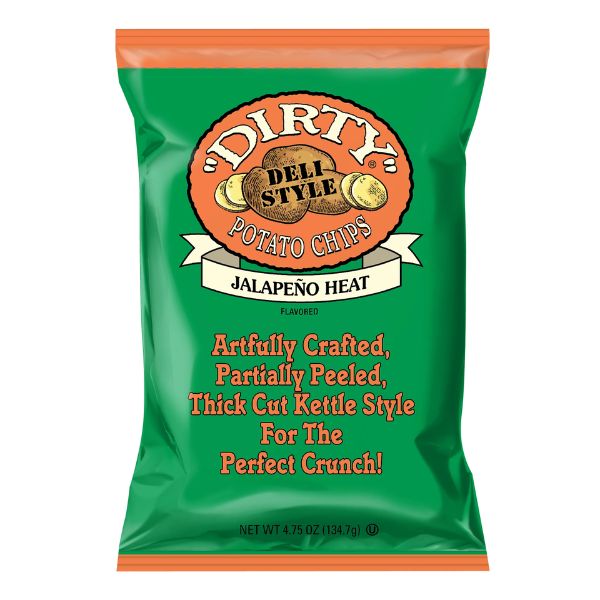 Dirty Potato Chips Jalapeno Heat 134.7 G