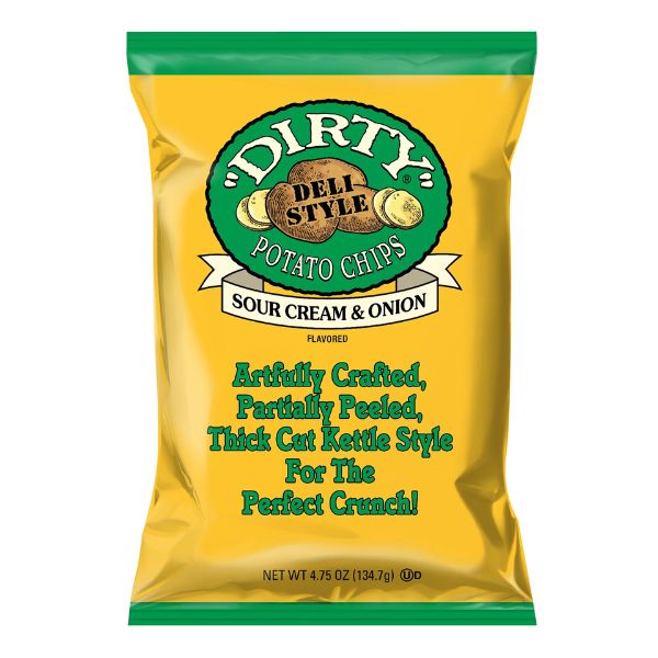 Dirty Potato Chips Sour Cream & Onion 4.