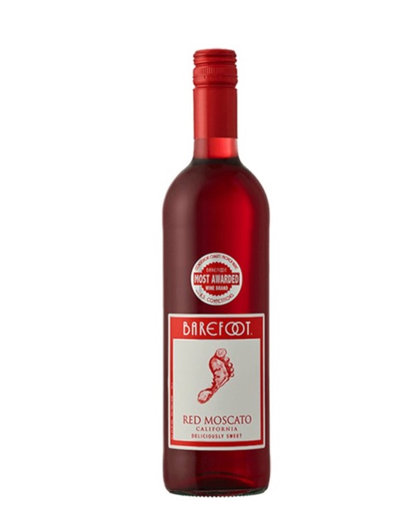 Barefoot Moscato Red 750 Ml
