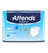 Attends Advanced Underwear Youth/S 18 Ct
