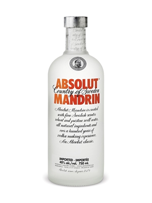 Absolut Vodka  Mandarin 750 Ml