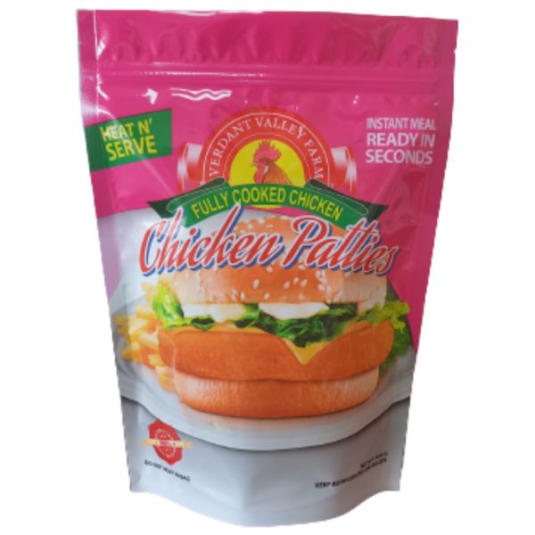 Verdant Valley Chicken Patties Fully Coo