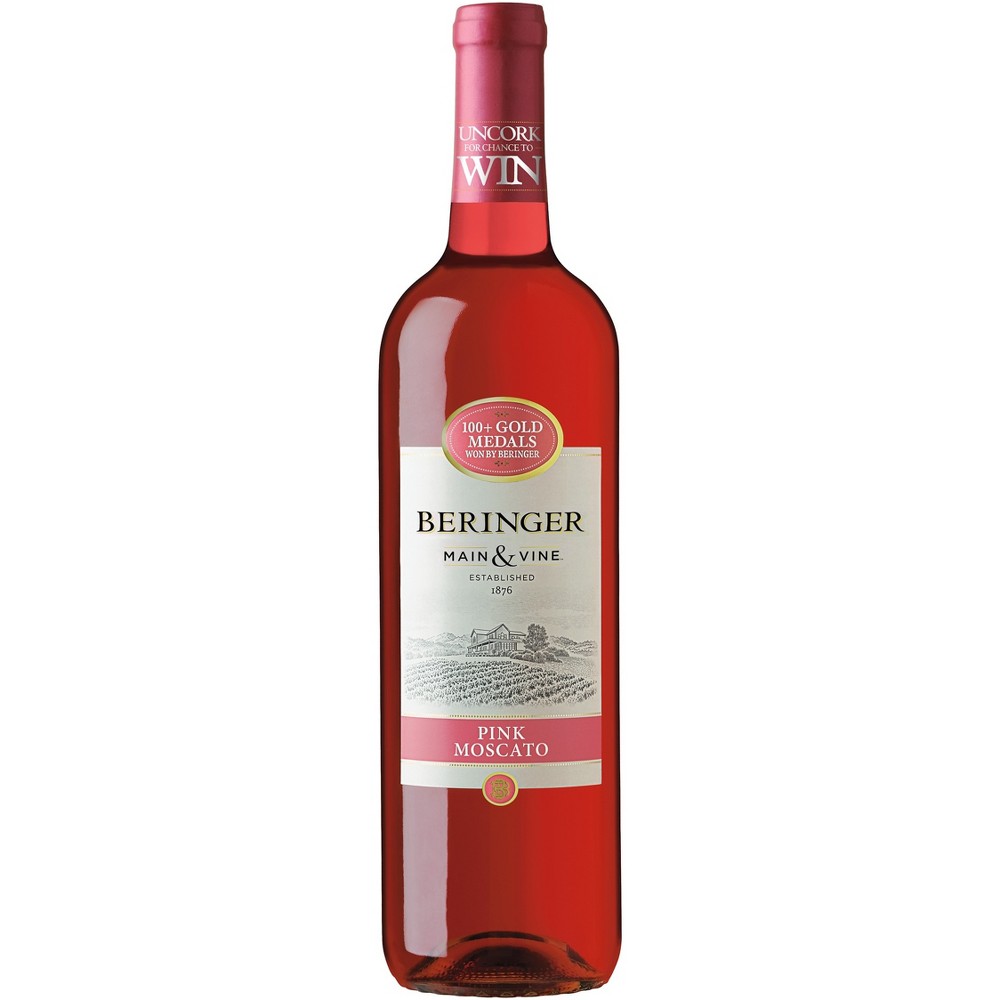 Beringer Main & Vine Pink Moscato 750 Ml