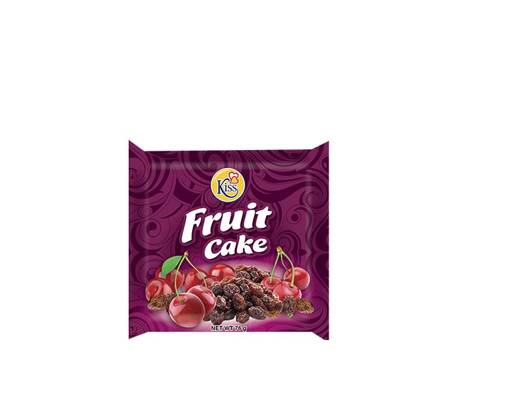Kiss Cake Slice Fruit 76 G